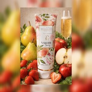 NWT Nakery Beauty Skin Restore Body & Hand Wash in the Rosé + Romance scent.